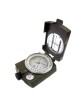 Military compass with optical lens