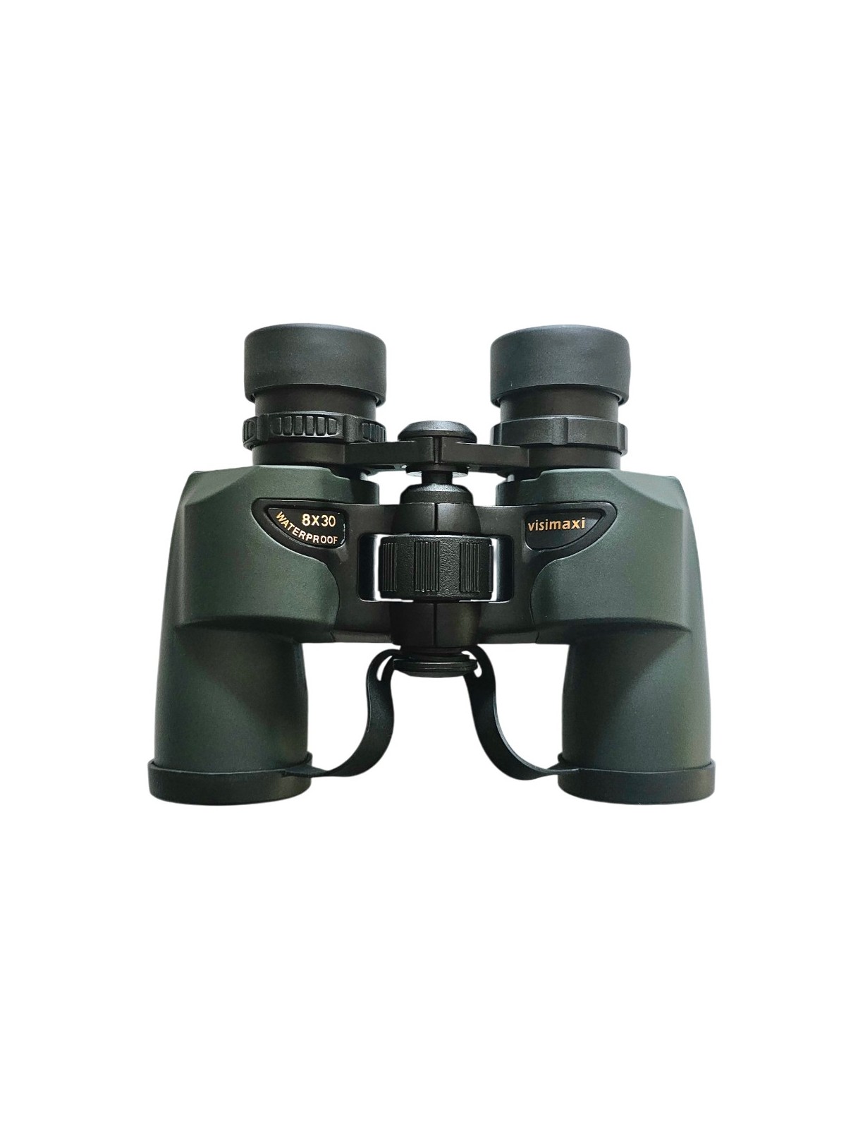 New version: with Twist-up eyelet system and attached lens caps. Available in green or black